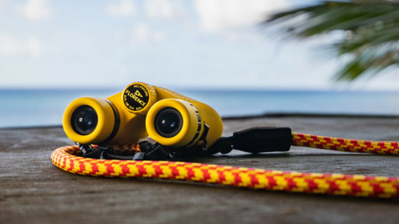 Florence & Nocs Collab on Waterproof Binoculars for Surfers