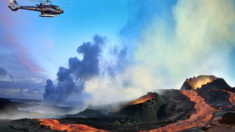 Hawaii Volcanoes Helicopter Tours Reduced by 91%