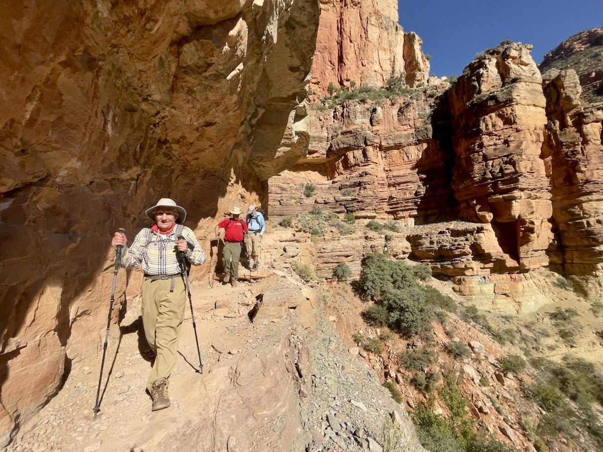 92 year old hiker Grand Canyon