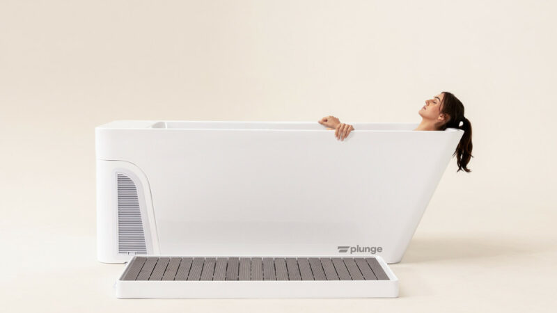 This Sleek New Cold Plunge Is Also a Hot Tub