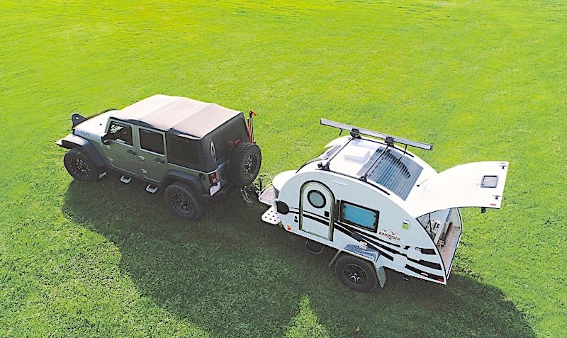 TAG towed by a jeep - camper trailers Jeep Wrangler