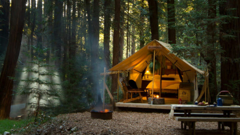 10 Outdoorsy Glampsites to VIsit This Summer in the Bay
