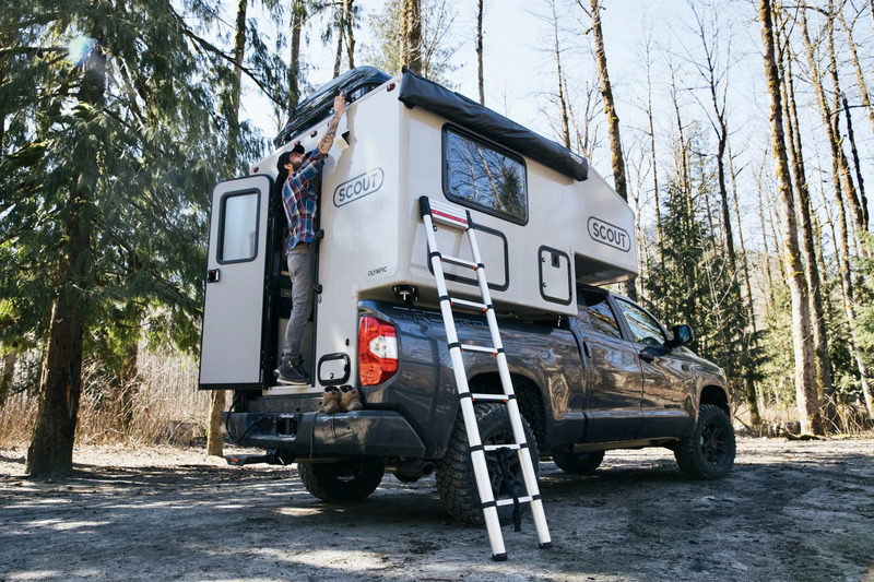 Best Truck Campers for Half Ton Trucks Scout Olympic 6.5 Exterior