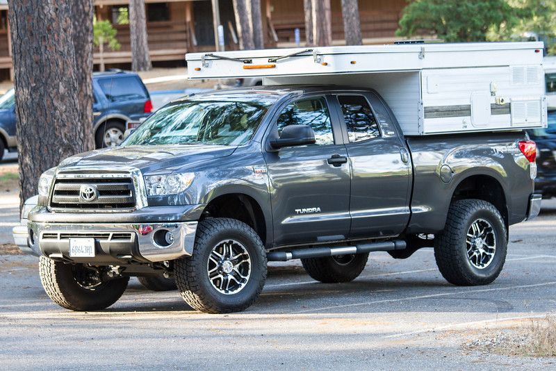 Toyota Tundra with Four Wheel Camper