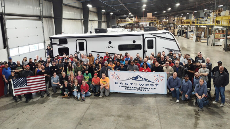 East to West’s ALTA Division Celebrates its 10,000th Unit – RVBusiness – Breaking RV Industry News