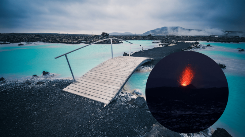 Iceland’s Blue Lagoon Temporarily Closes Due to an Erupting Volcano