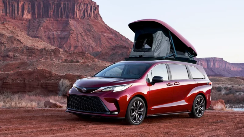 Micro Builder Launches Toyota Sienna Pop-Up Camper in U.S. – RVBusiness – Breaking RV Industry News