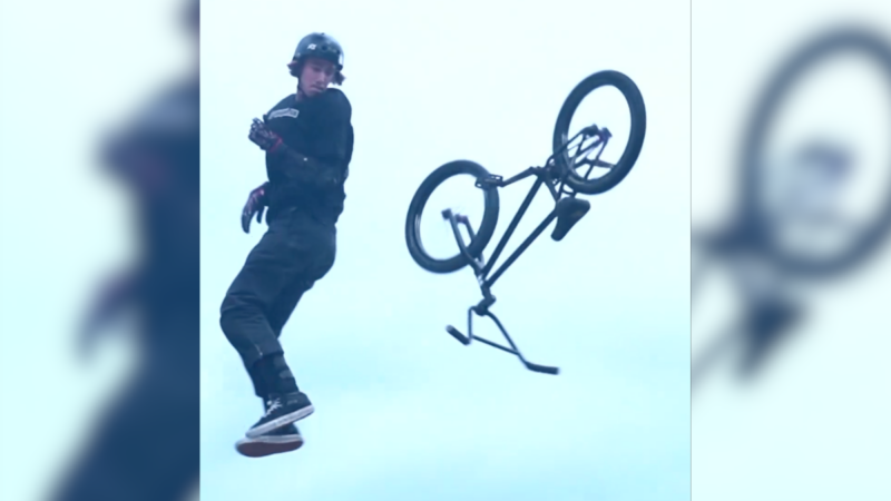 ‘Please Put Gravity Back Where it Belongs’: This BMX Trick is Unbelievable