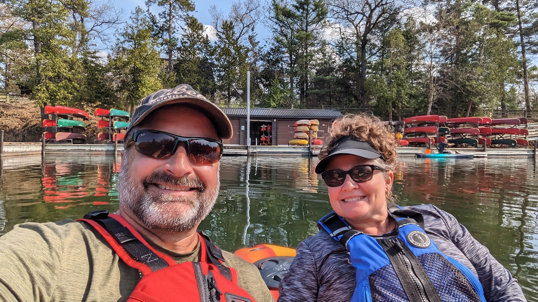 Old Ausable Channel rental canoes - Ben & Cheryl