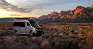 New Fleetwood and Holiday Rambler Type B motorhomes are based on the Mercedes-Benz Sprinter diesel-powered chassis and available in 144-, 170-, and 177-inch wheelbase configurations.