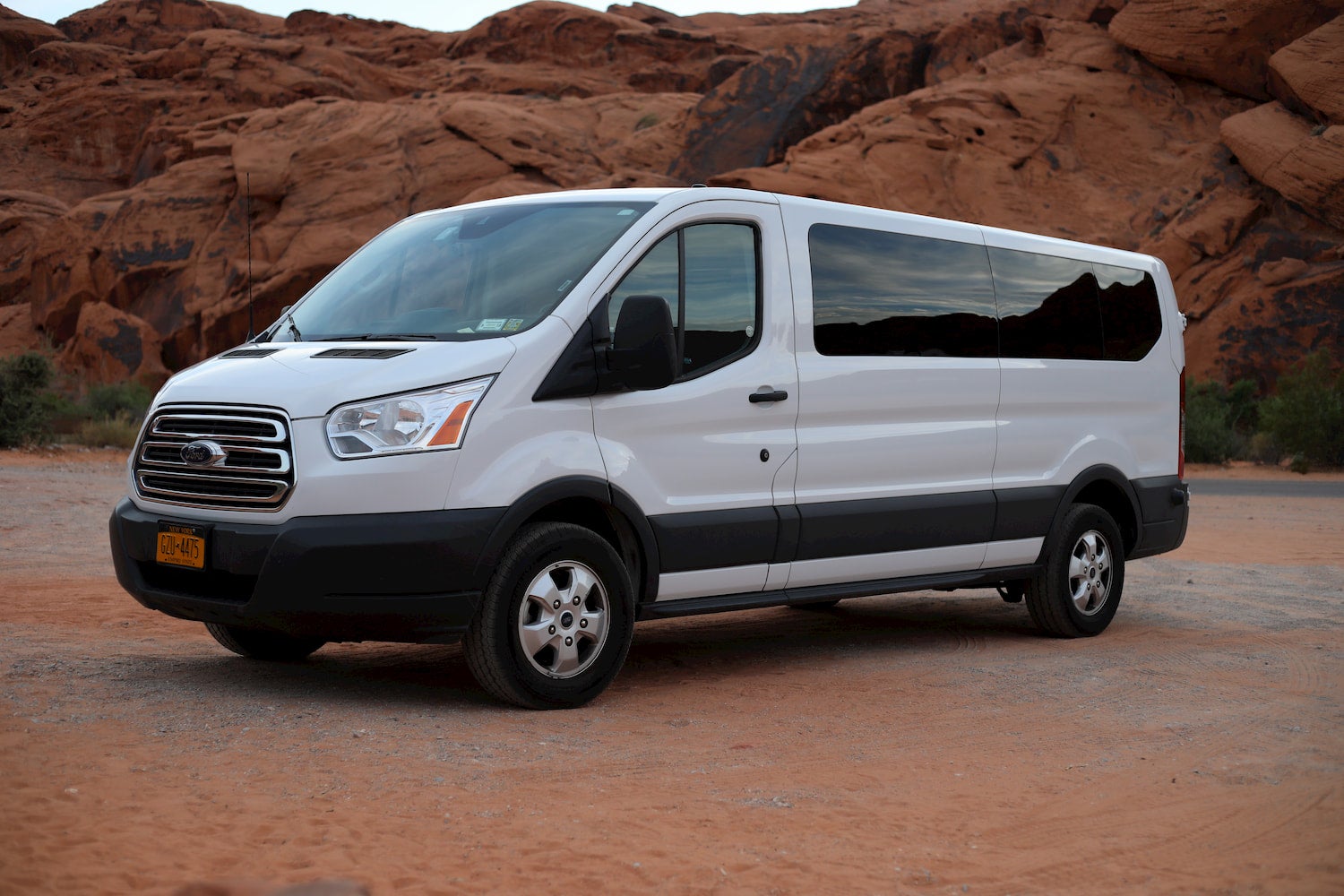 ford transit at valley of fire state park