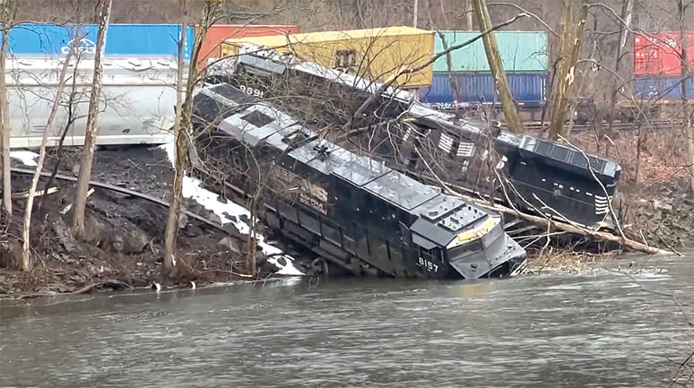Trains derail, collide in Pennsylvania as Lehigh River largely spared – Outdoor News