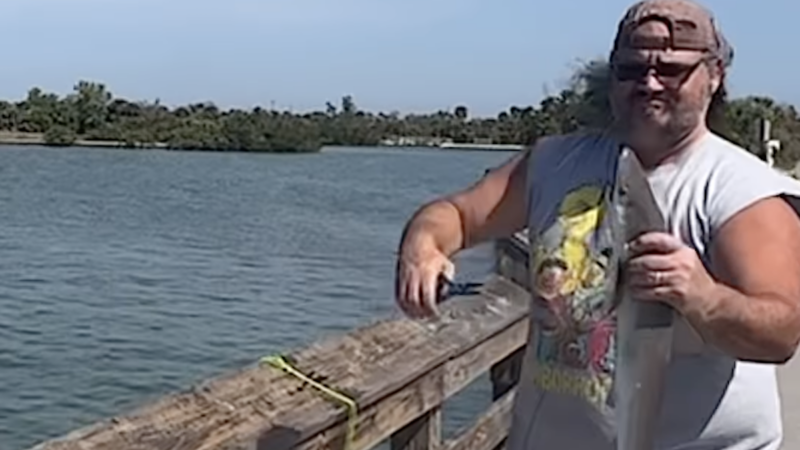 Watch: Florida Man’s 60-Second Tutorial on Catching and Cooking Shark