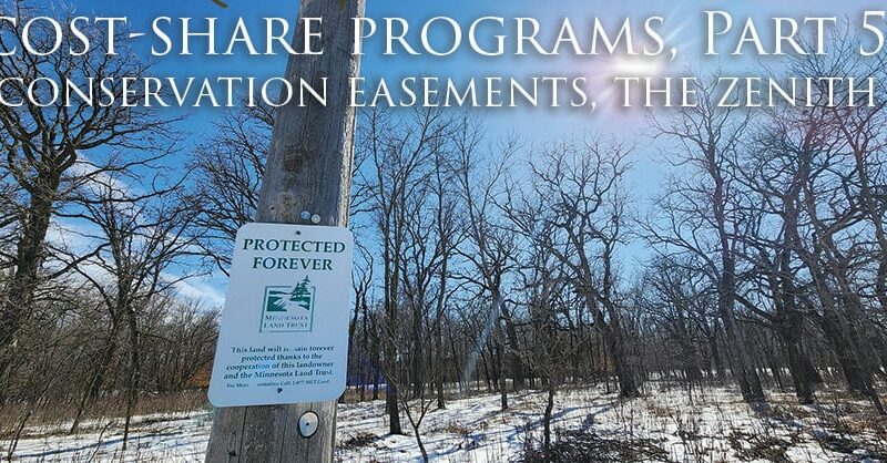 Cost-share programs, Part 5: Are conservation easements the path for you? – Outdoor News