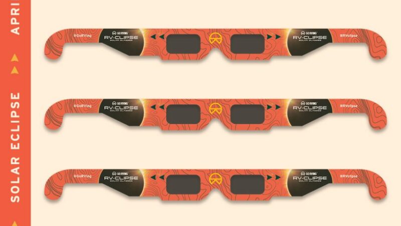 GO RVing Unveils ‘RV-Clipse’ Glasses for Total Solar Eclipse – RVBusiness – Breaking RV Industry News
