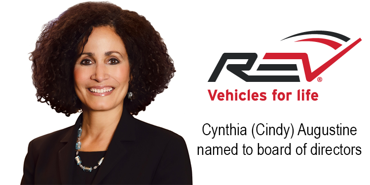 REV Group Inc. Names Cindy Augustine to Board of Directors – RVBusiness – Breaking RV Industry News
