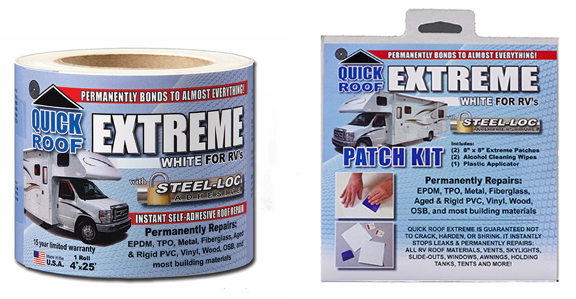 Cofair's Quick Roof Extreme and Quick Roof Extreme Patch Kit.