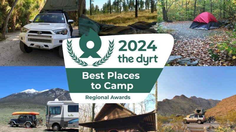 The Dyrt Announces Best Places to Camp Regional Awards – RVBusiness – Breaking RV Industry News