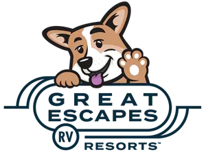 Great Escapes RV Resorts logo