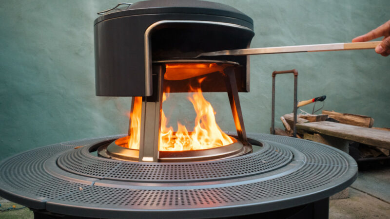 Cooking Pizza Over a Solo Stove with the Pi Fire Pizza Oven