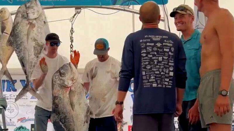 Freediver Spears Pending Record Pompano During Florida Tournament, Wins First Place