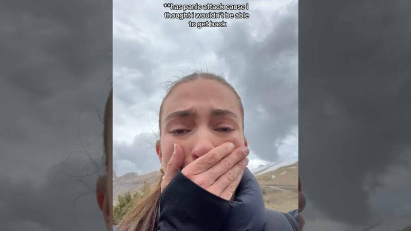 Solo Hiker Takes to TikTok to Share Her Epic Fail