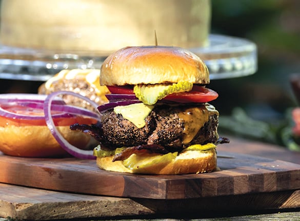 Taste of the Wild: The ultimate bacon pepper burgers with cheddar and remoulade – Outdoor News