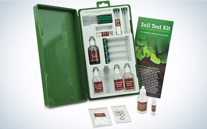  The Luster Leaf 1663 Professional Soil Kit is one of the best soil test kits.