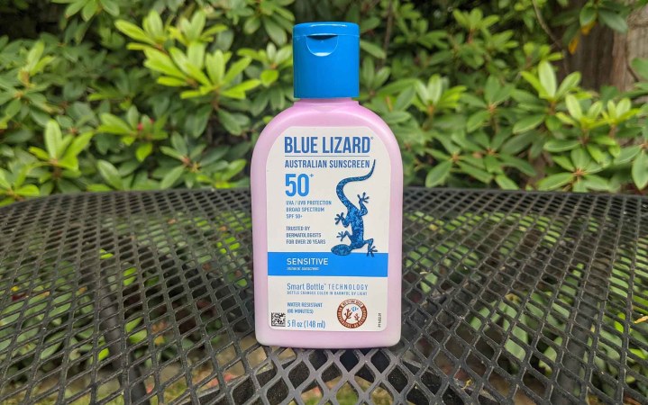  We tested Blue Lizard Sensitive. 