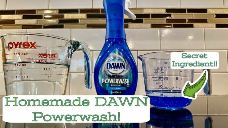The Many Uses of Dawn Dish Soap