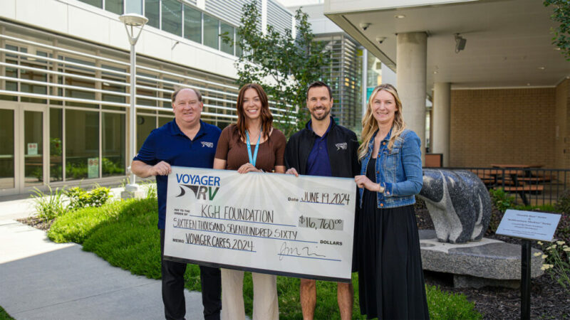 Voyager RV Makes Big Donation to Three Local Charities – RVBusiness – Breaking RV Industry News