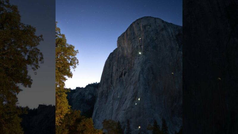 What Are Those Strange Twinkling Lights on Yosemite’s El Capitan?