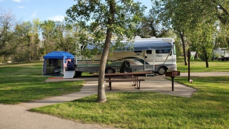 Downstream Campground: RV and Relax in North Dakota