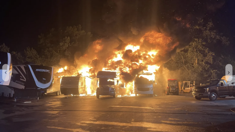 Fire Destroys Several Units at Pete’s RV in Connecticut – RVBusiness – Breaking RV Industry News