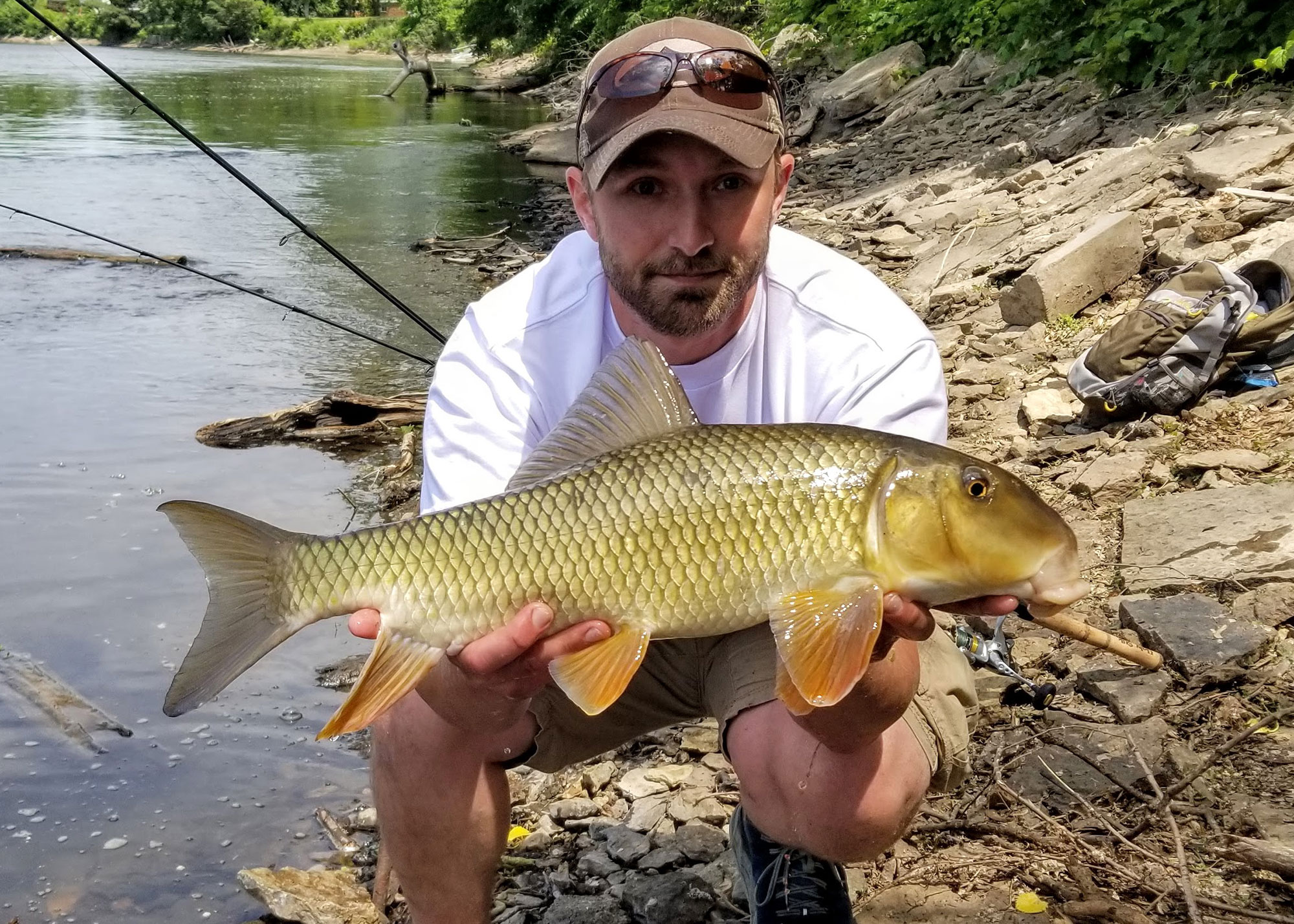 sucker fishing