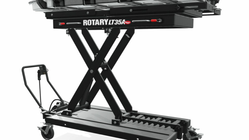 Rotary Intros Patent-Pending LT35A Air-Hydraulic Lifting Table – RVBusiness – Breaking RV Industry News