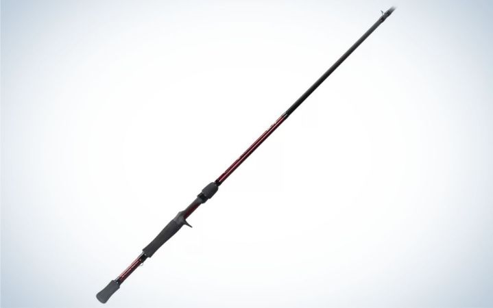  Lew's KVD Composite Cranking Cast Rod 7'4" Heavy is the best baitcasting rod for offshore cranking.