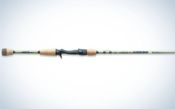  St. Croix Legend X 7'11" Heavy Casting Rod is the best baitcasting rod for flipping and punching.