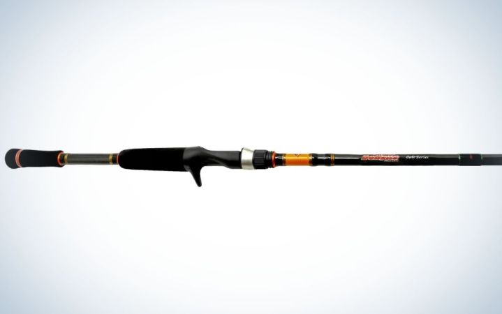  Dobyns Colt CL734C is the best budget baitcasting rod for bass.