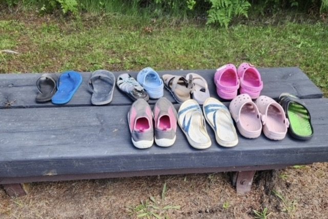 Unlikely Thieves Are Stealing Shoes at a Michigan Campground