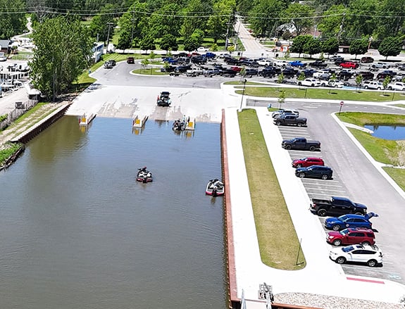 Upgrades completed at massive Clinton River Cut-off access site – Outdoor News