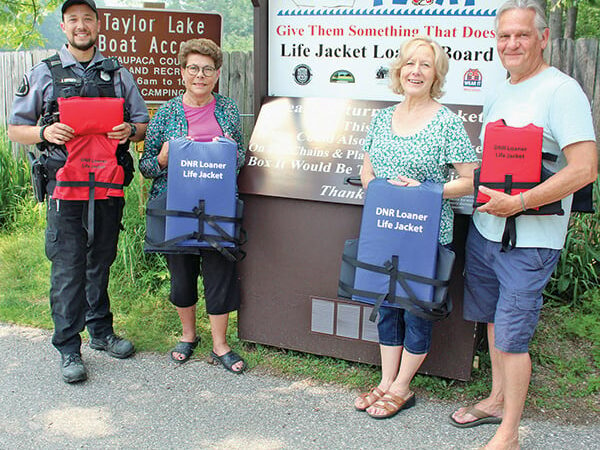 Wisconsin’s Waupaca chain gets first ‘loaner’ life jacket station – Outdoor News