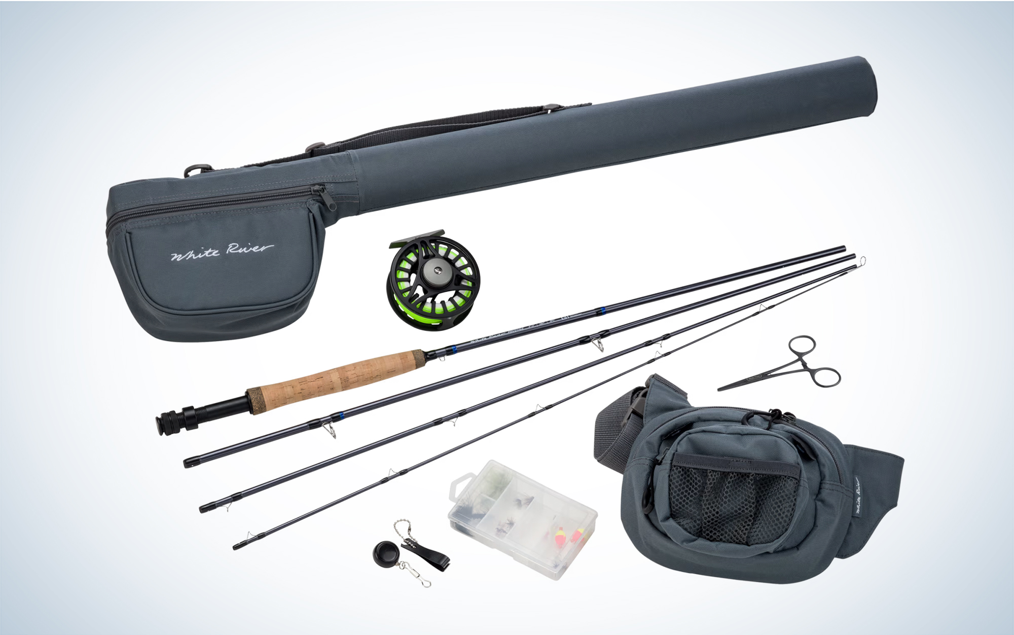  White River fly fishing gear is on sale.