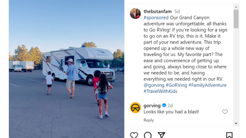 Go RVing Eyes New Audiences with Social Media Influencers – RVBusiness – Breaking RV Industry News