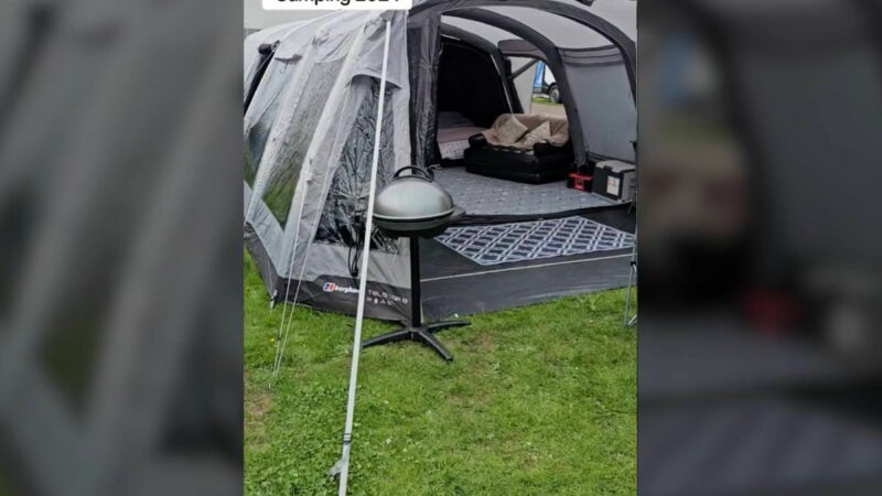 Mom’s ‘Extravagant’ Camp Setup Sparks Lively Debate Online