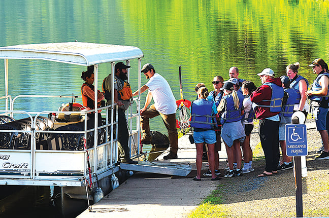 Pontoon boat tour an enjoyable way to see Pennsylvania’s Sinnemahoning State Park – Outdoor News