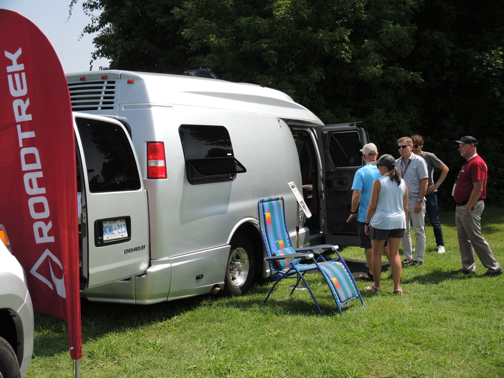 Jeff Hanemaayer, former President of Roadtrek, brought a 2006 custom prototype designed by his late father Jacob Hanemaayer to the 50th Anniversary Roadtrek Rally.