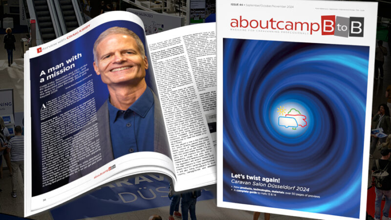 RVIA’s Craig Kirby Featured in ‘Aboutcamp BtoB’ Magazine – RVBusiness – Breaking RV Industry News