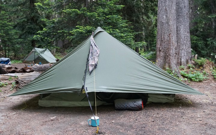  Six Moon Designs set up in a forest