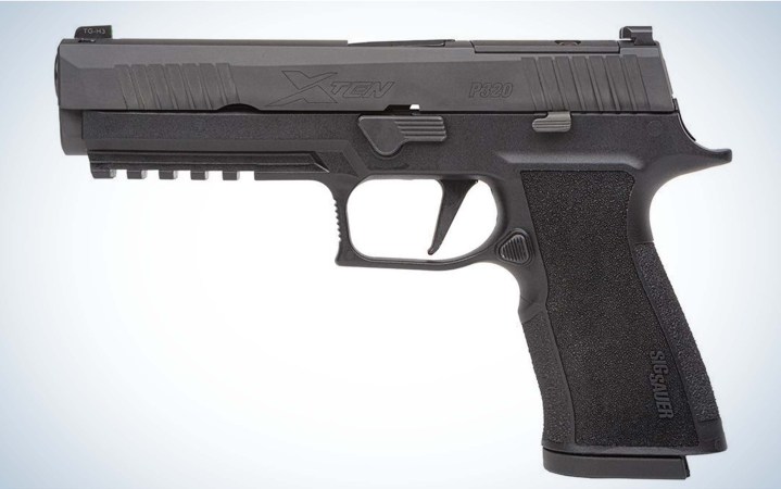  The Sig Sauer 320 is a 10mm.